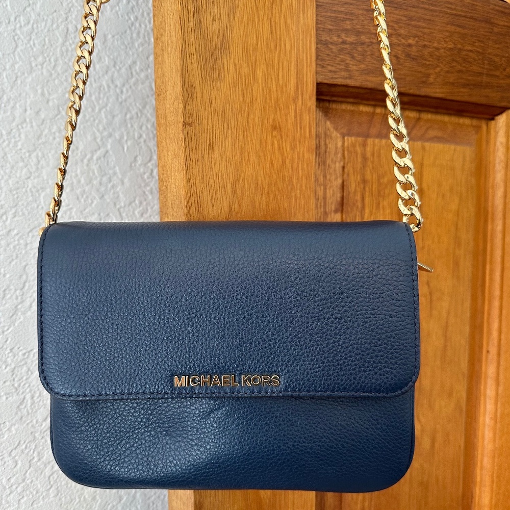 Michael Kors Bedford crossbody leather purse